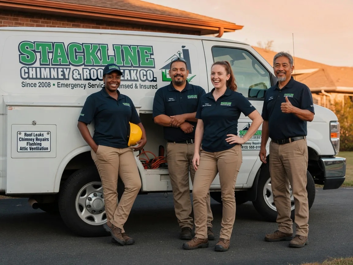 Chimney flashing repair company in Levittown, NY